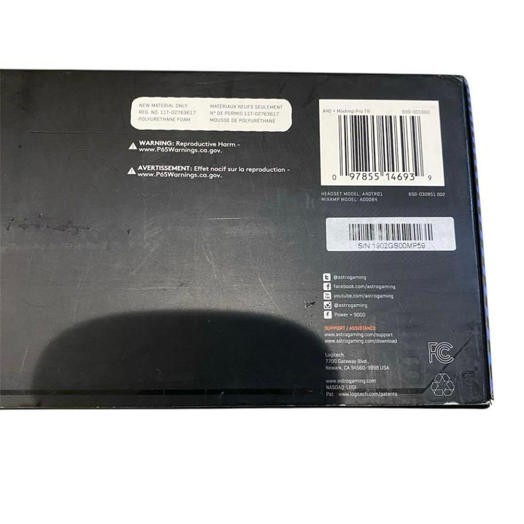 ヘッドホン Logicool G ASTRO Gaming A40 + MixAmp Pro
