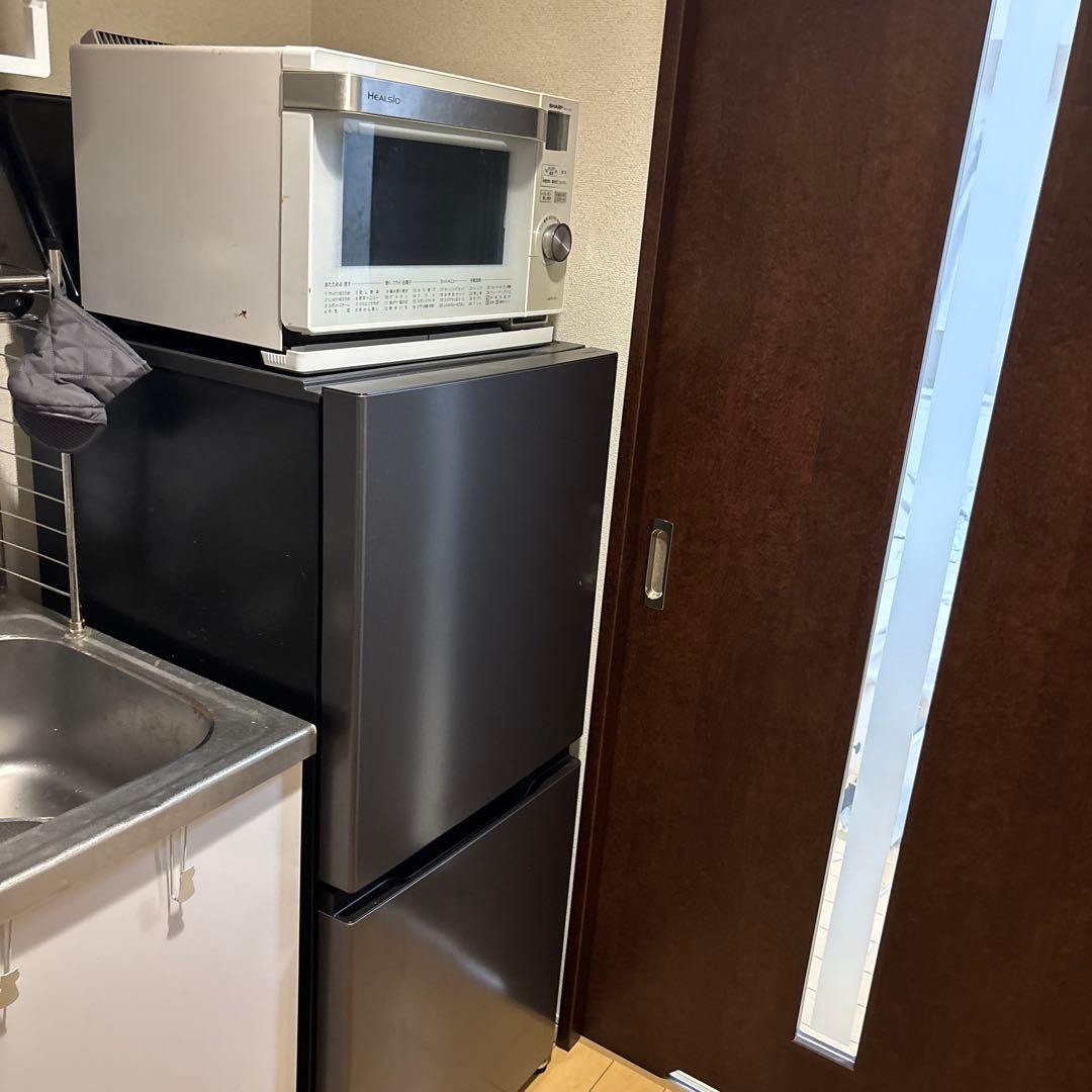 【2024年購入】AQUA AQR-17P（DS）169L 冷蔵庫／冷凍室