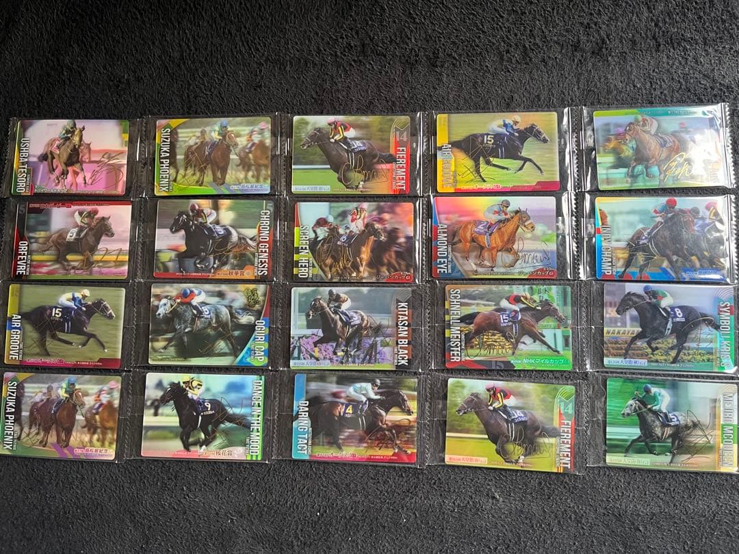 競馬 サラブレッドコレクション第2弾サイン入り20枚セット