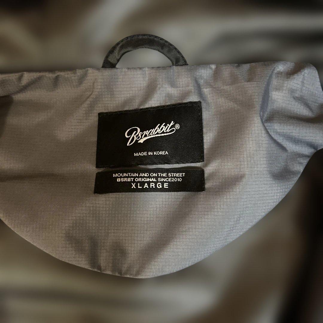 BSRABBIT ビエスラビット ジャケット XL 濃グレー