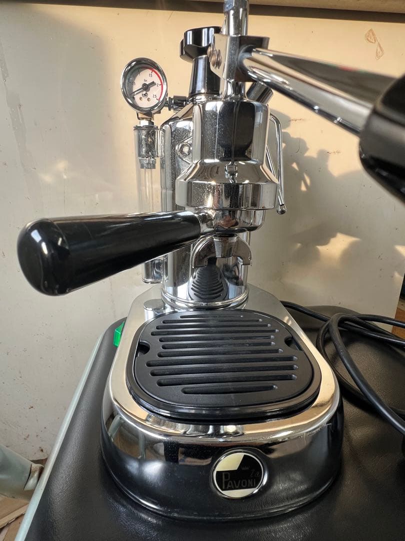 la pavoni エスプレッソマシン 美品圧力計付き