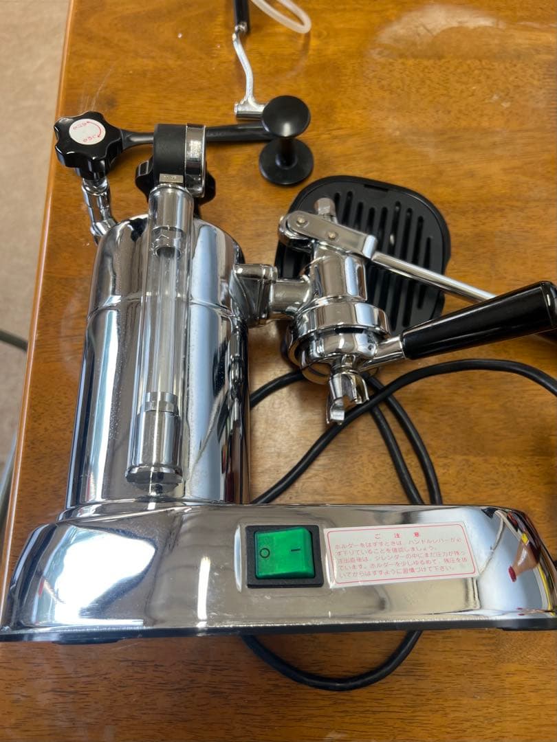 la pavoni エスプレッソマシン 美品圧力計付き
