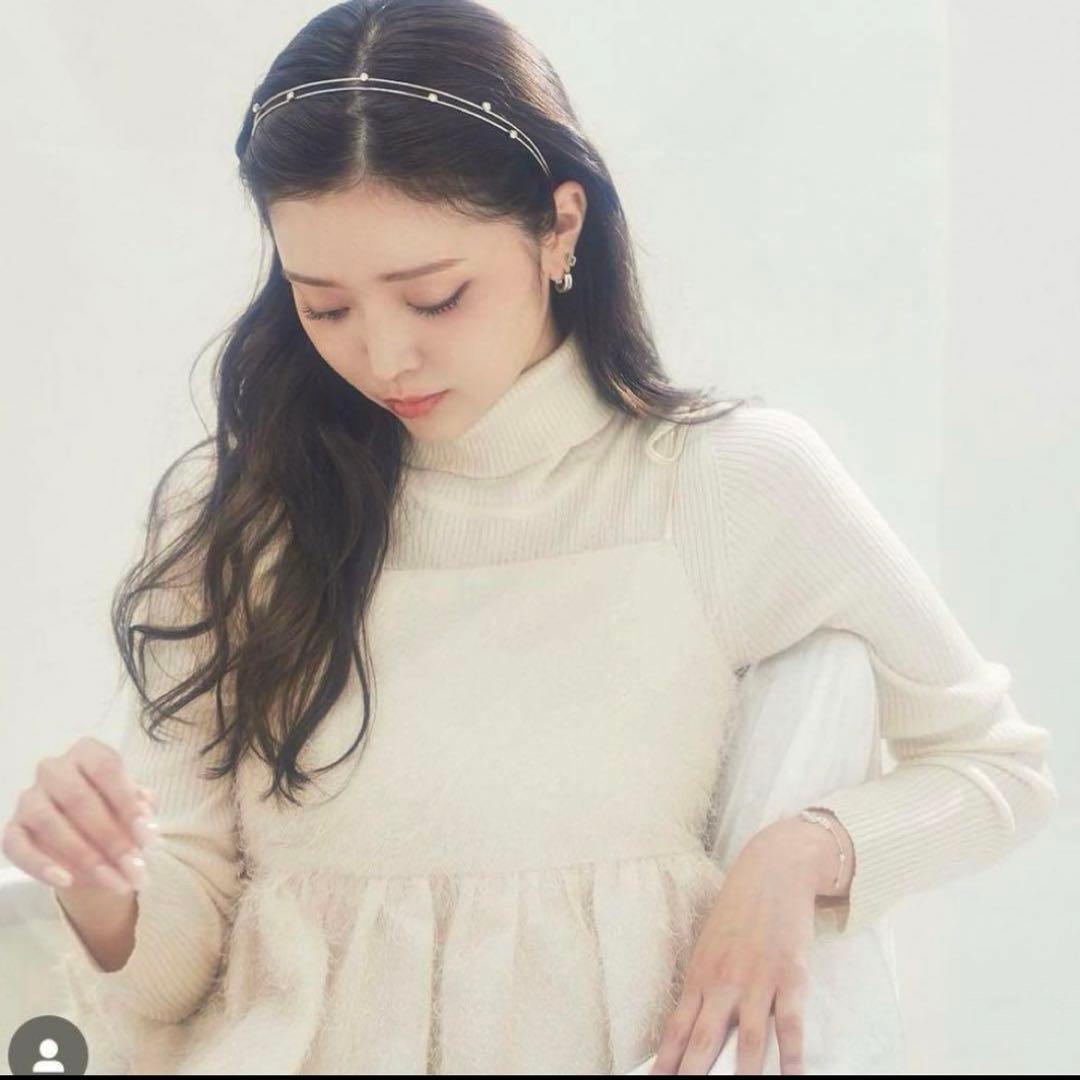 フィオリリー キラキラトップス/スパークリングリボンキャミソールトップス