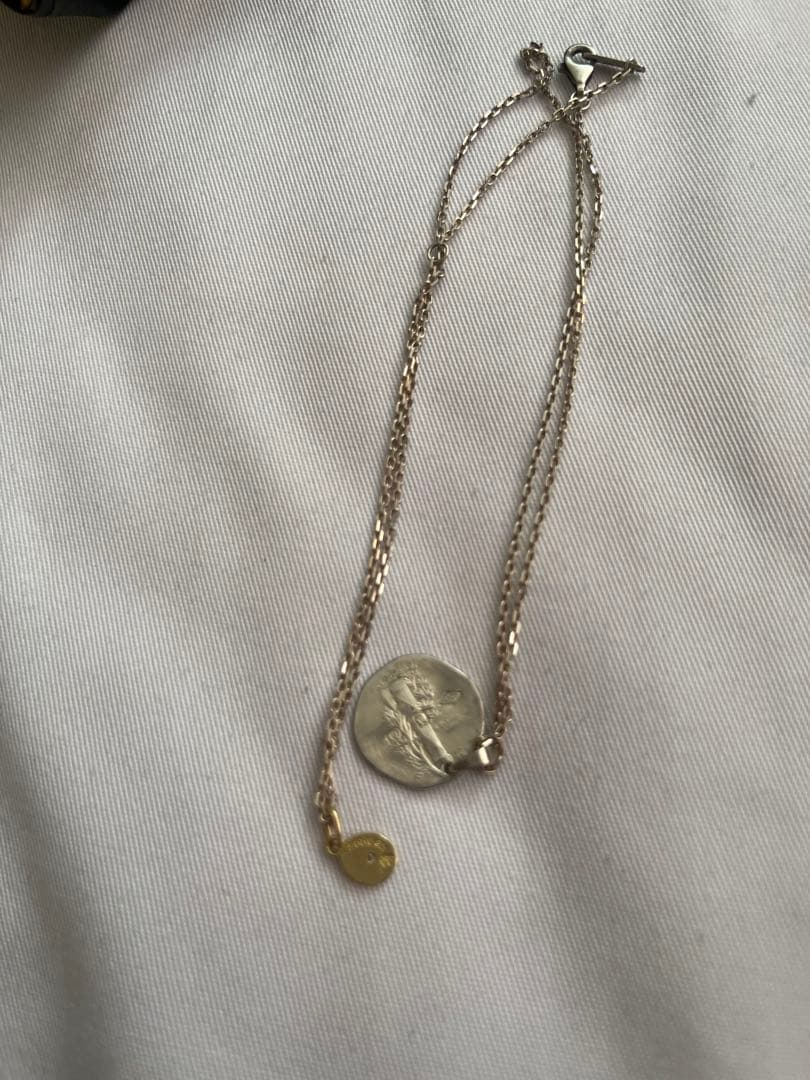 リバティヘッドネックレス シルバー/K18 シンパシーオブソウル