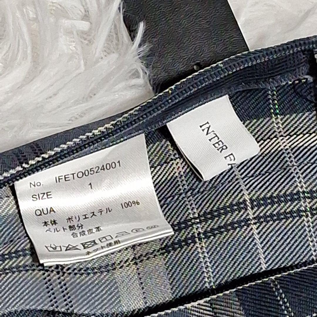 INTER FACTORY　サイドベルトロングプリーツスカート さいとうなる