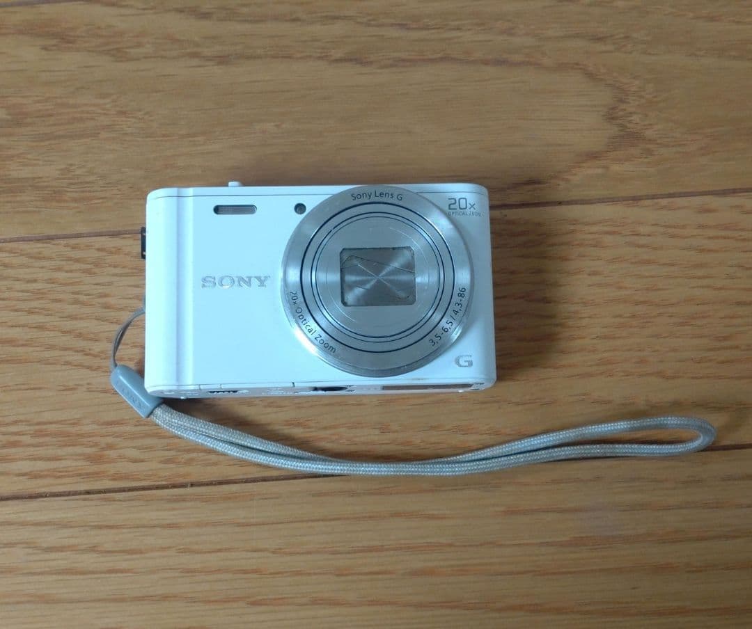 ソニー　デジタルカメラ　Cyber shot DSC-WX350 白