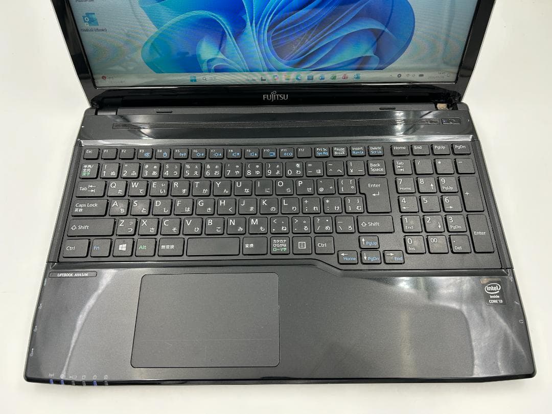 ノートパソコン windows11 オフィス付き core i3 AH45/MB