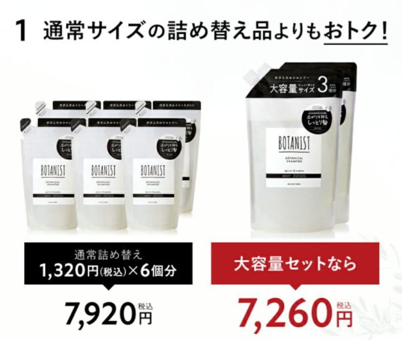 【新品】BOTANIST ダメージケア シャンプー トリートメント 大容量セット