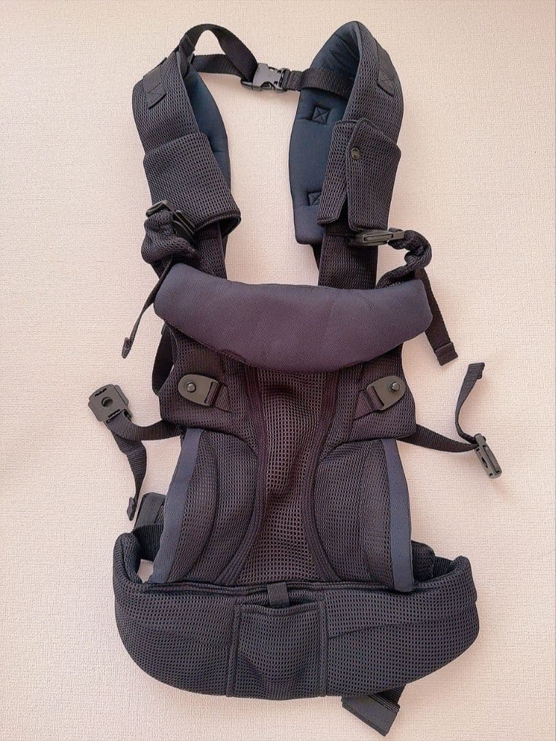 アップリカ ラクリス ブラック BK 抱っこ紐 Aprica Laclis