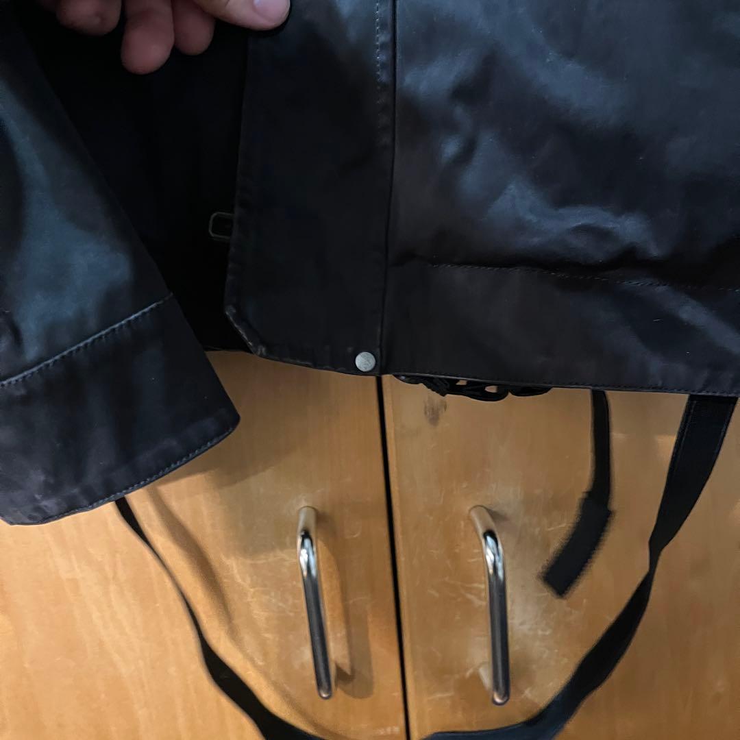 OAMC デッキジャケット　ミリタリー　ファー　ボア　ブラック　ストリート