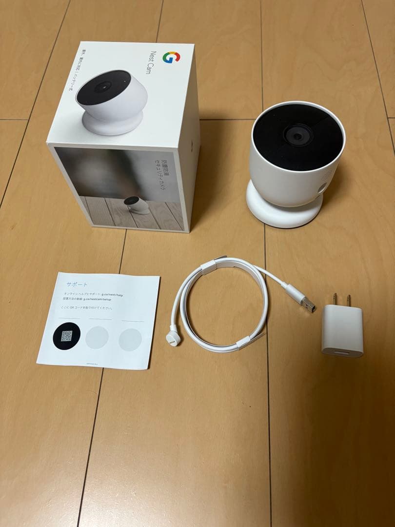 Google Nest Cam 屋内・屋外対応　バッテリー式