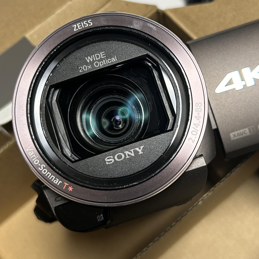 SONY FDR-AX45 4K ビデオカメラ 本体＋付属品