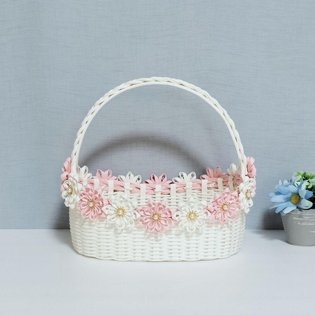 かご バスケット 4点セット エコクラフト プチギフト 結婚式