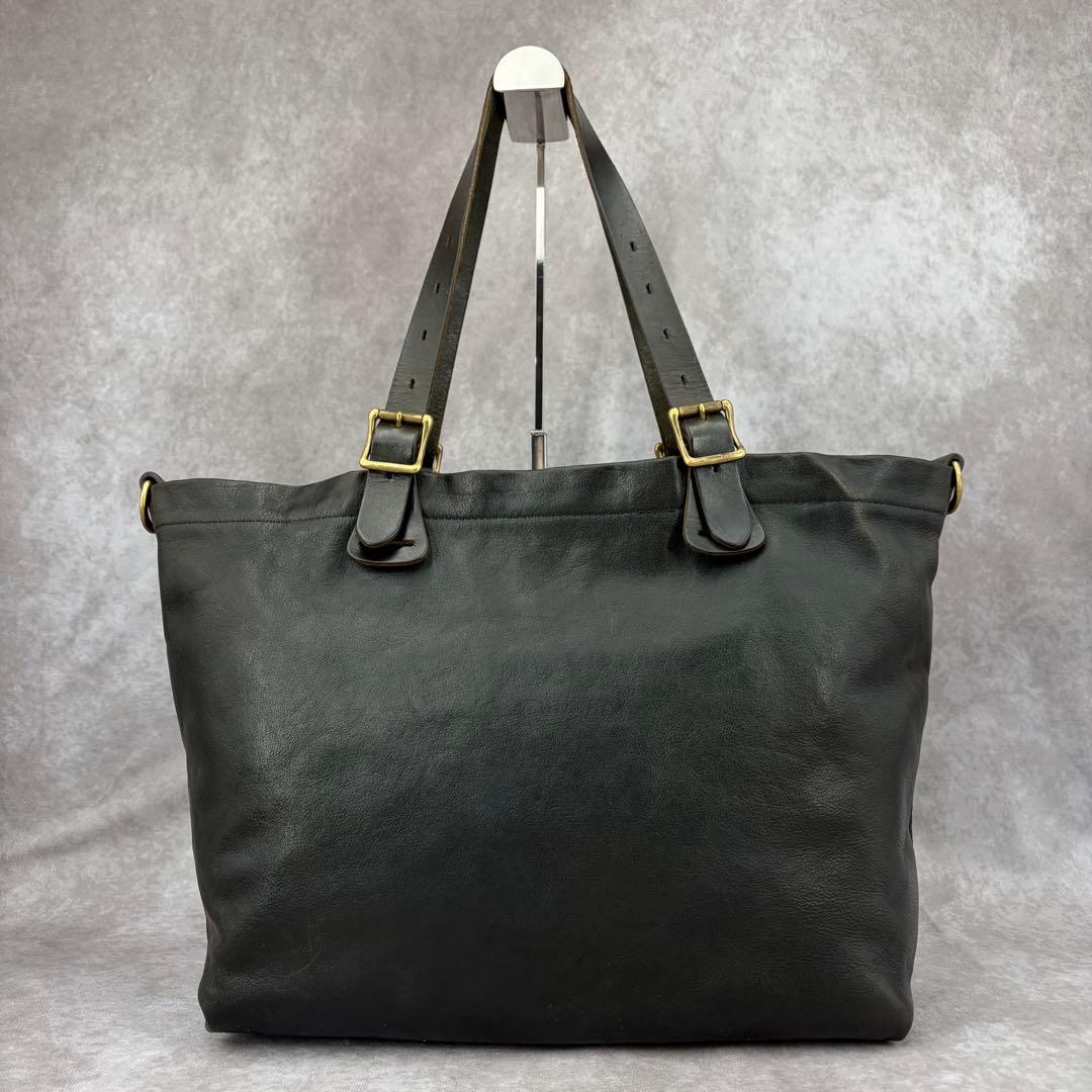 【良品✨/別注】SLOW × GALLERIA ルボーノ レザー トートバッグ