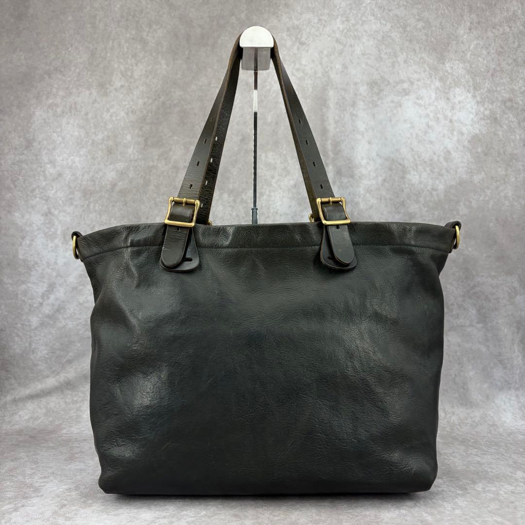 【良品✨/別注】SLOW × GALLERIA ルボーノ レザー トートバッグ