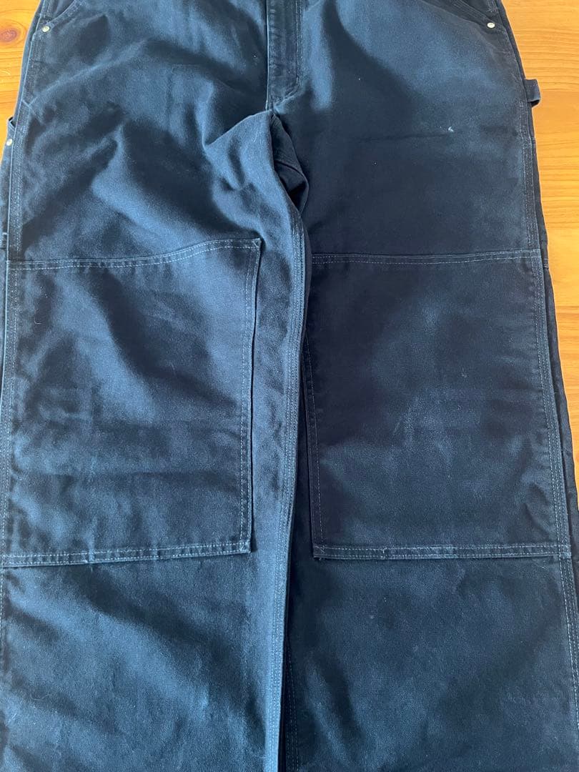 Carhartt ブラック オーバーオール　42×30