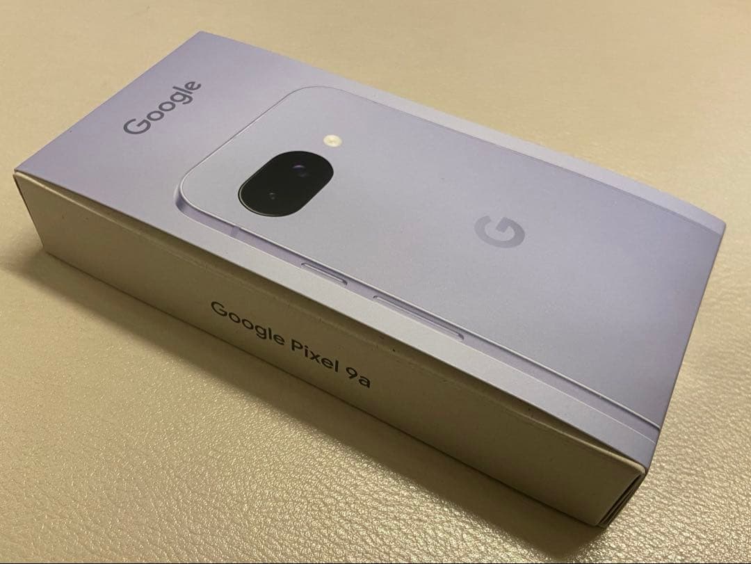 未使用Google pixel9a 128GB docomo Irisアイリス紫