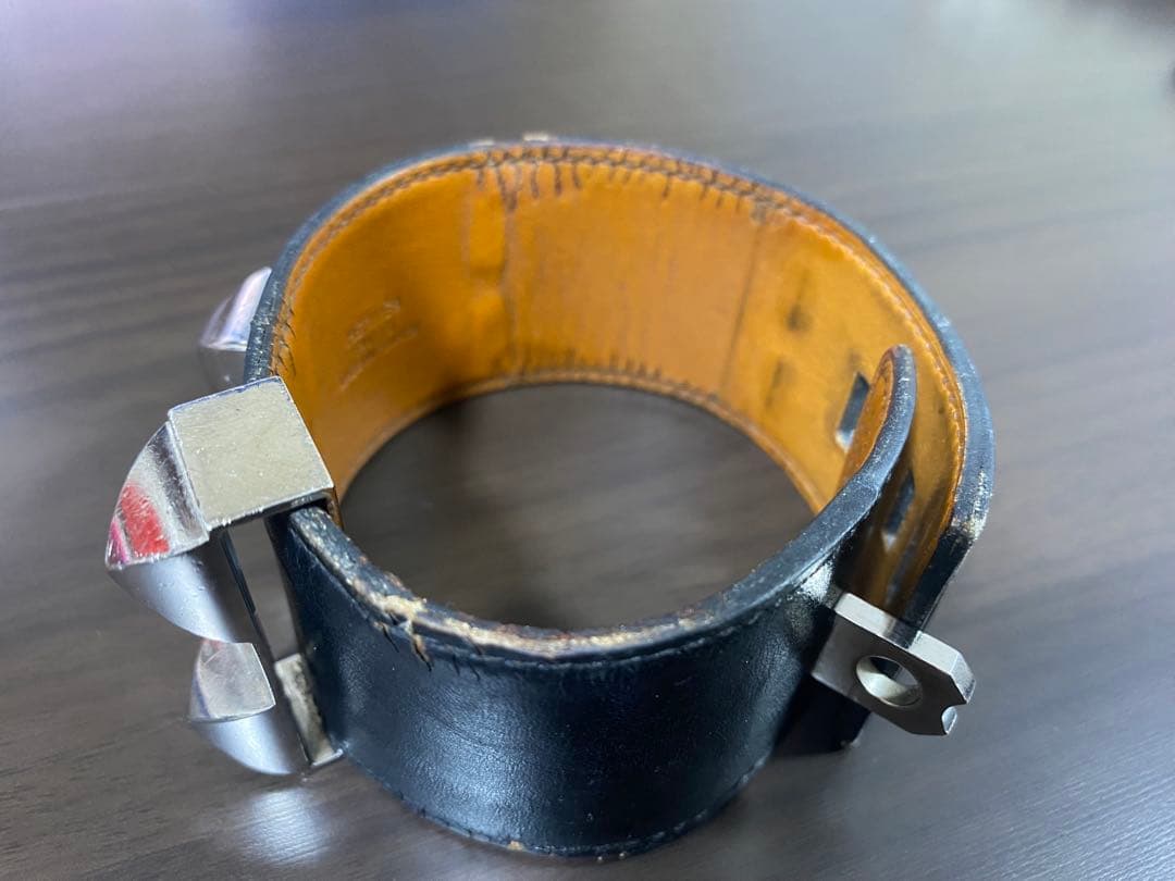 hermes エルメス collier de chien コリエドシアン 黒