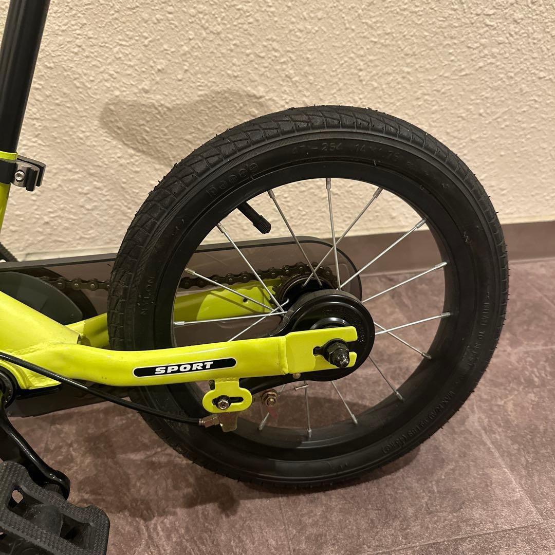 大人気廃盤カラー　ライムイエロー　ストライダー　STRIDER　14X