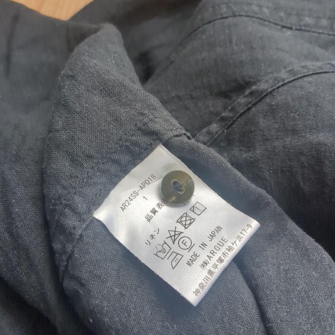 トップス argue BELGIUM LINEN CLASSIC SHIRT