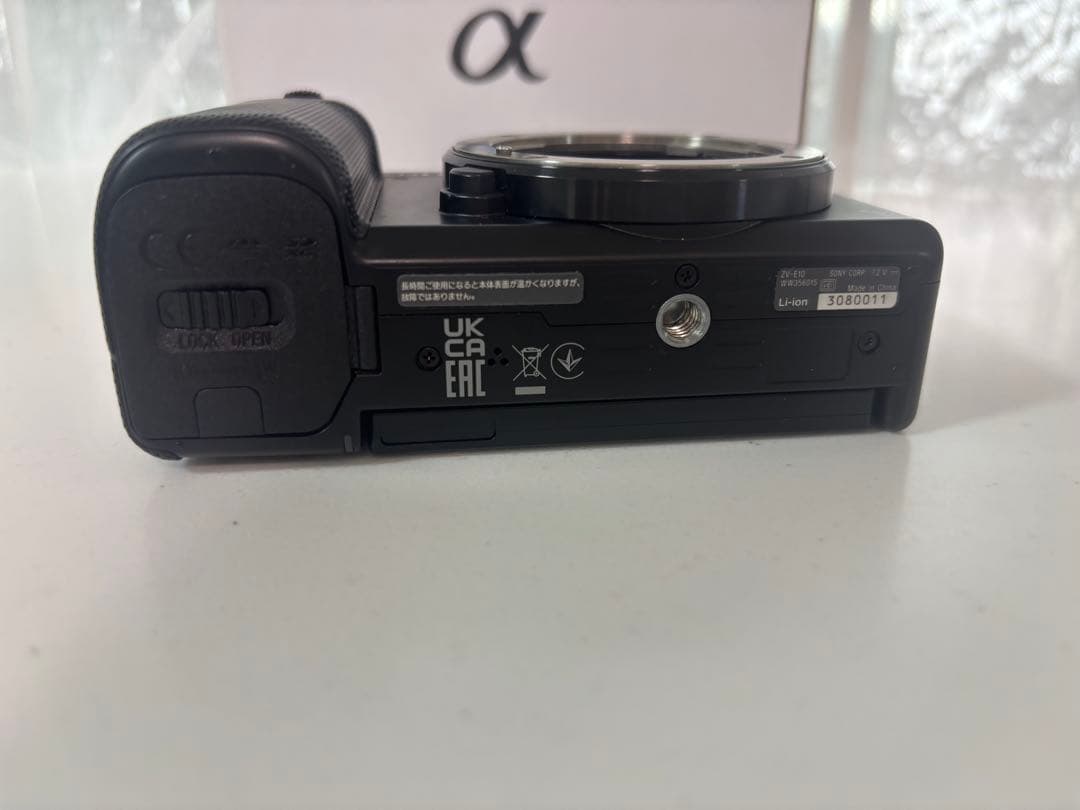 SONY ZV-E10 ミラーレス一眼 ズームレンズキット