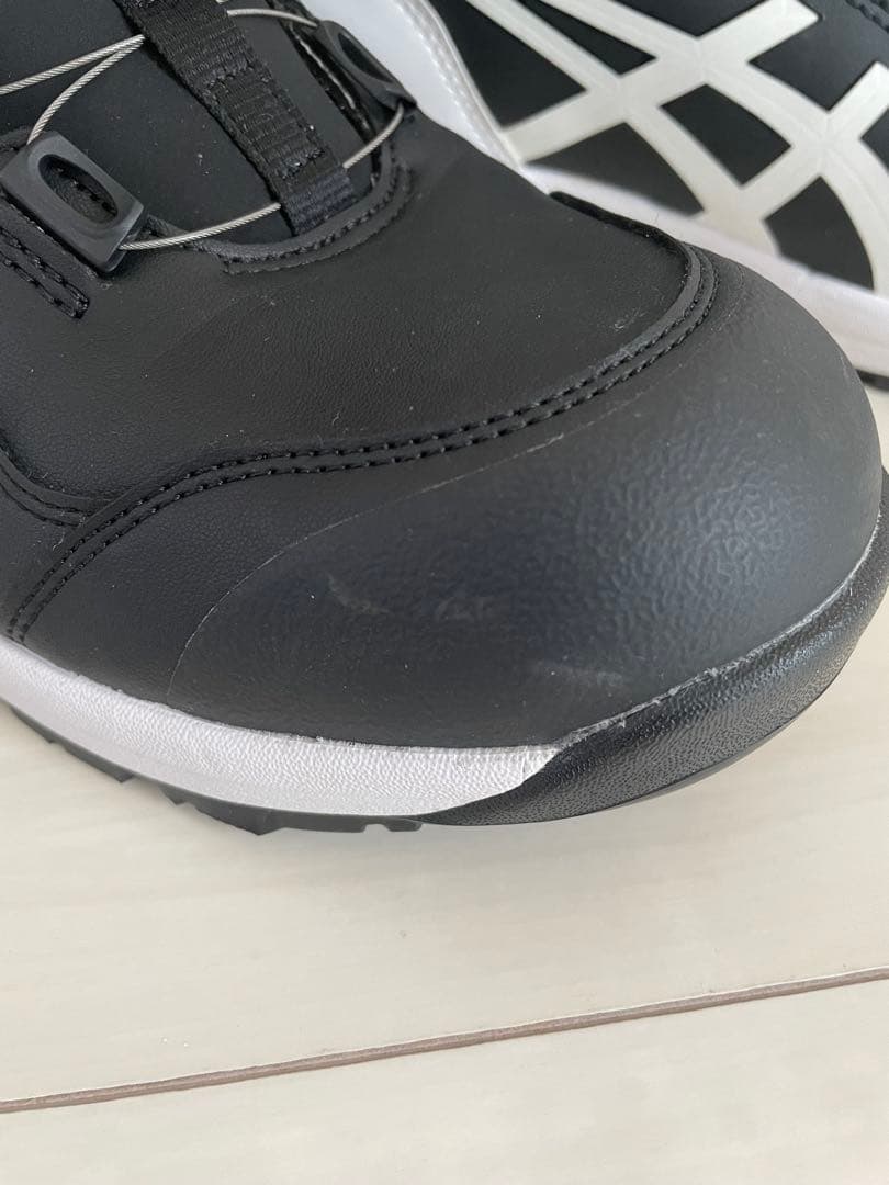 【KaNao】アシックス　ＣＰ３０４ ＢＯＡ ブラック×ホワイト