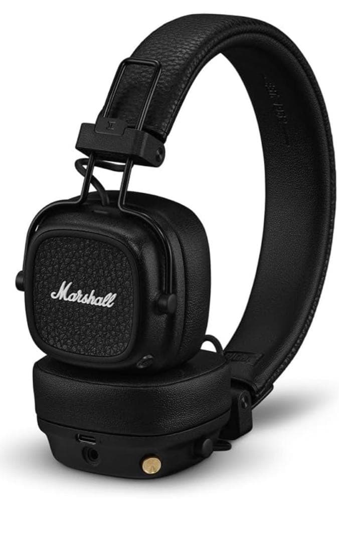 Marshall ワイヤレスヘッドフォン ブラック