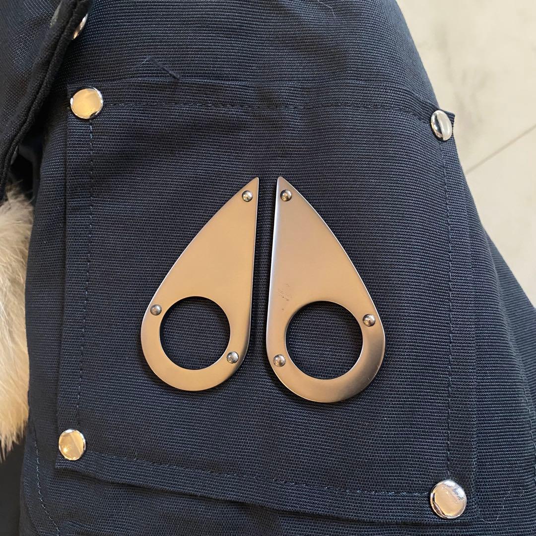 ムースナックルズ　ダウン　デビーボンバー　サイズSフォックスファー