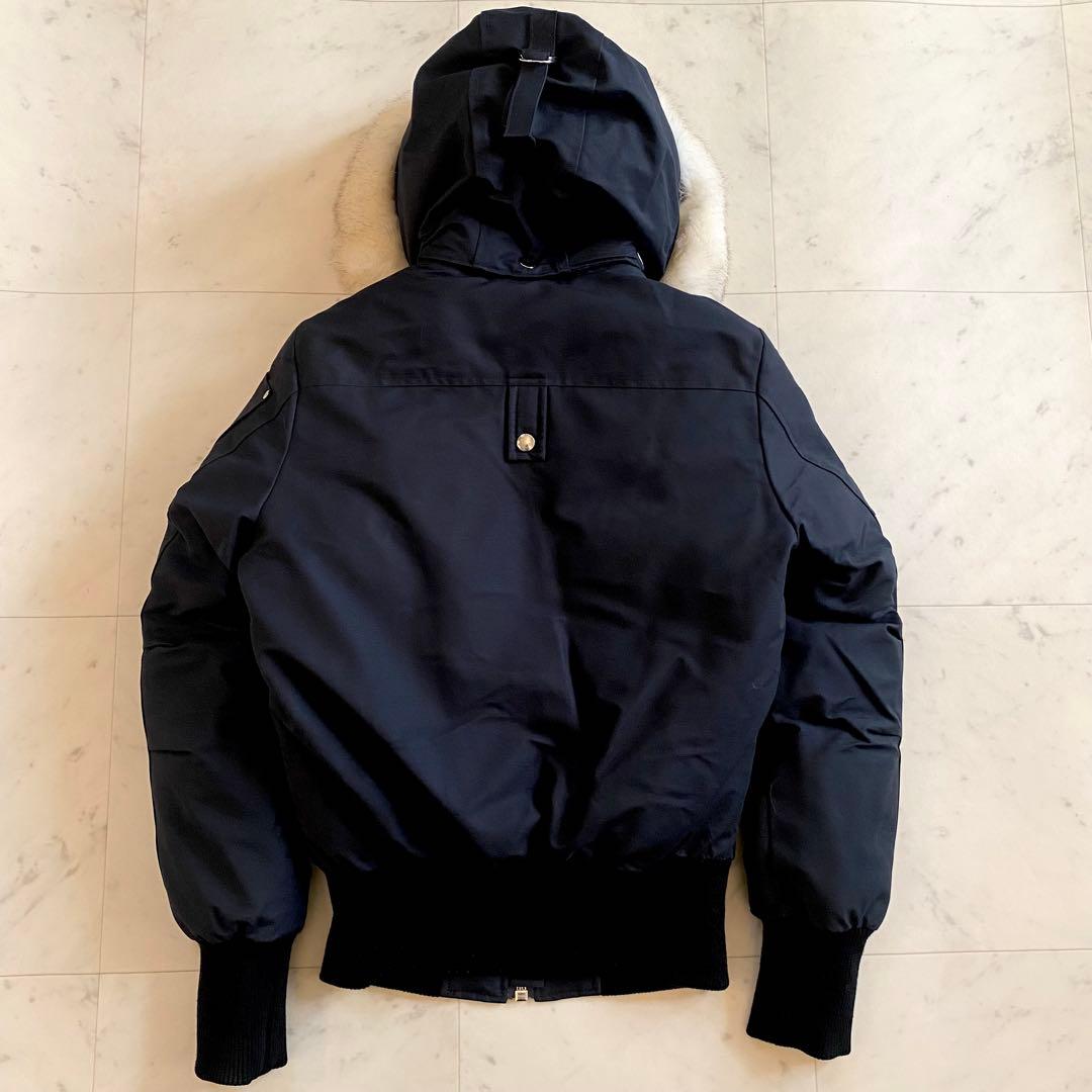 ムースナックルズ　ダウン　デビーボンバー　サイズSフォックスファー