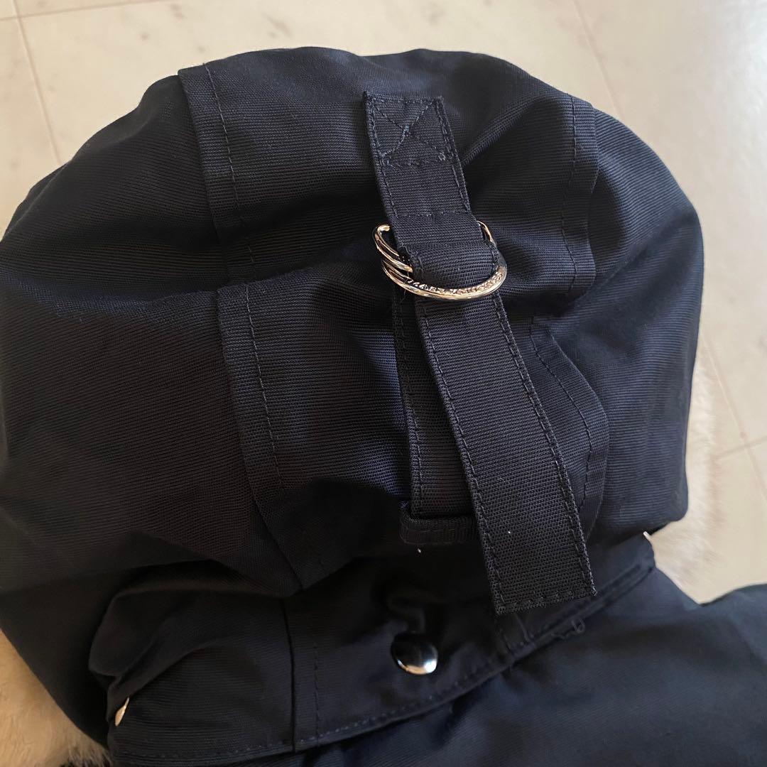 ムースナックルズ　ダウン　デビーボンバー　サイズSフォックスファー