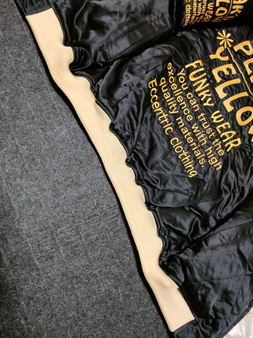 ピークドイエロー スカジャン キス マイ タトゥー 中古 美品 size40