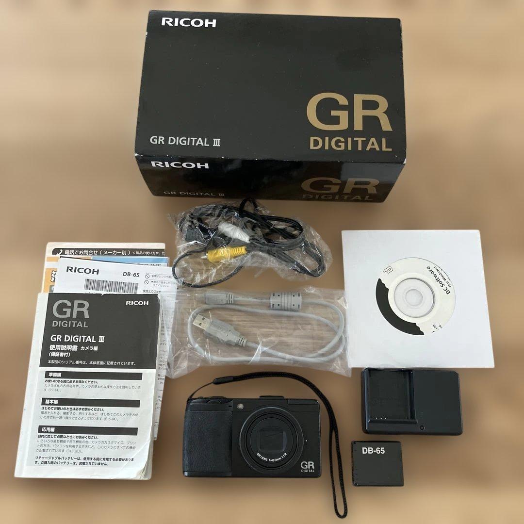RICOH GR DIGITAL III デジタルカメラ