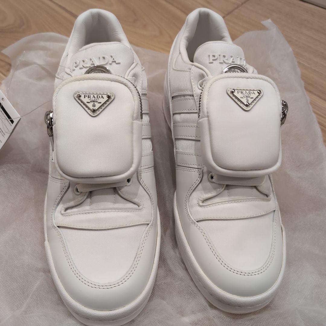 ポ*ン様 adidas PRADA フォーラム low 新品未使用ホワイト