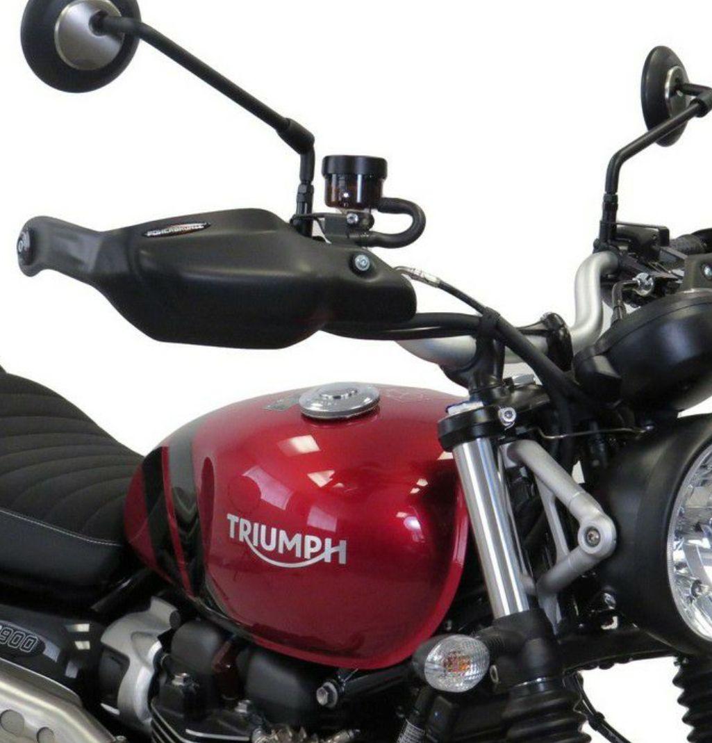 k*o様 トライアンフ 水冷 スクランブラー900 ハンドガード パワーブロンズ