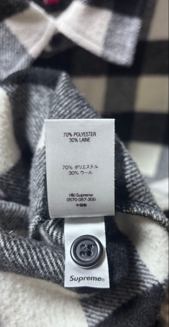 Supreme チェック柄シャツ
