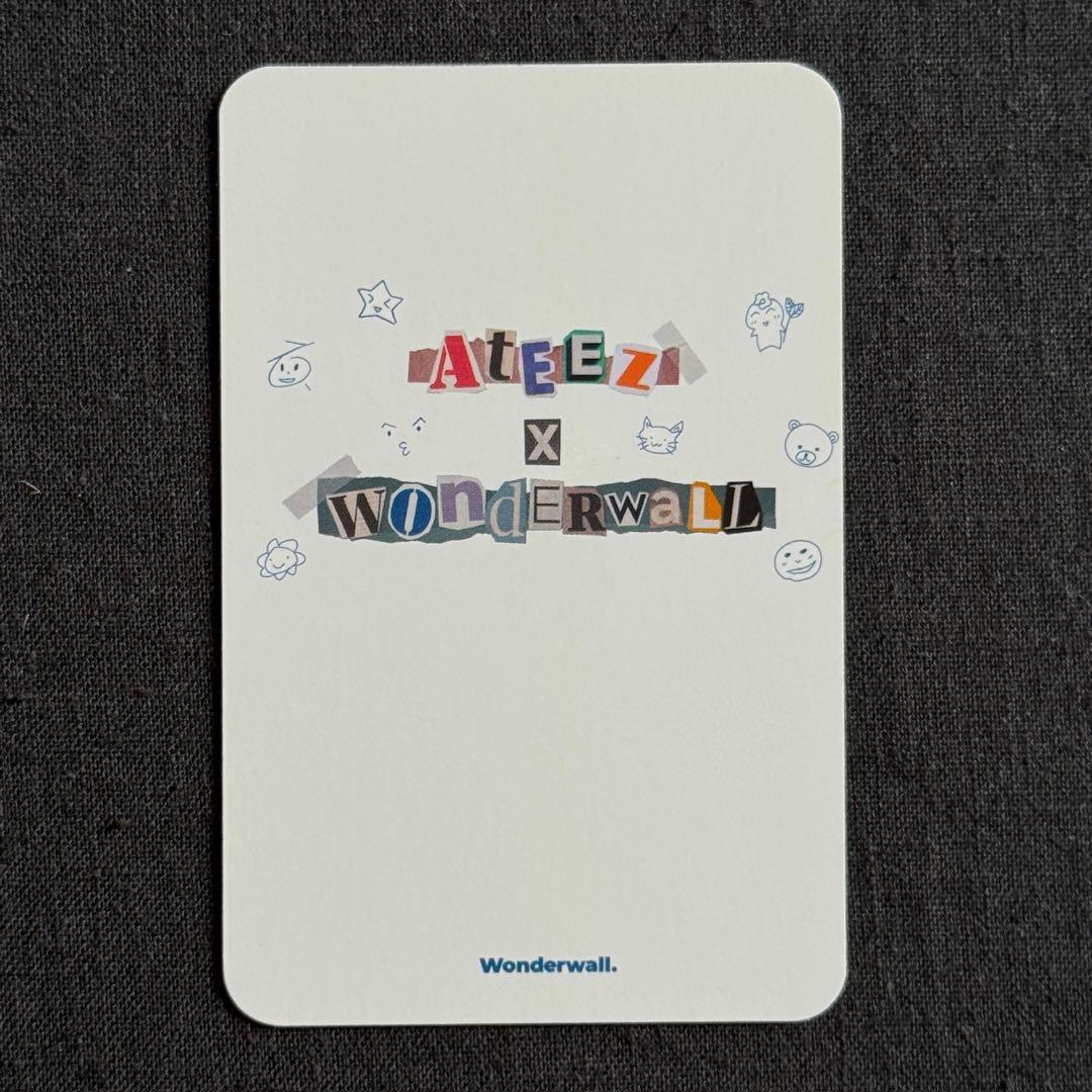 ATEEZ ウヨン wonderwall トレカ