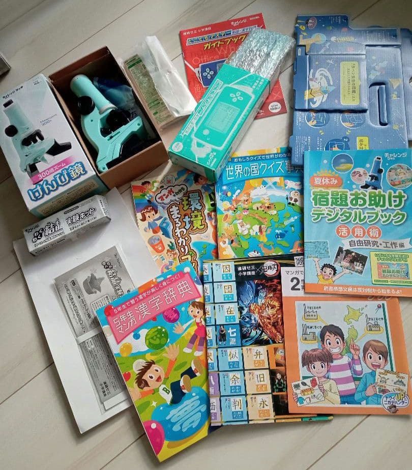 チャレンジ　5年生　ベネッセ　こどもちゃれんじ　知育　学習　本　 ポスター