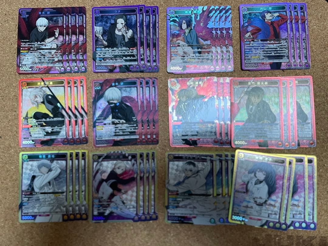 ユニオンアリーナ　東京喰種トーキョーグール　4コン　デッキ