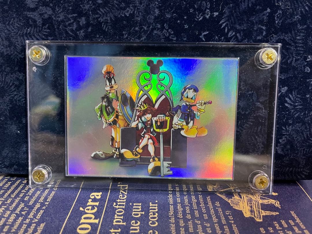 キングダムハーツ アートミュージアム 玉座 キングダムレア 希少 美品