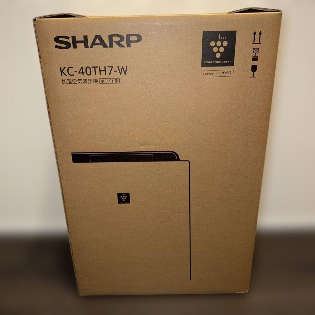 【SHARP】加湿空気清浄機 KC-40TH7-W②
