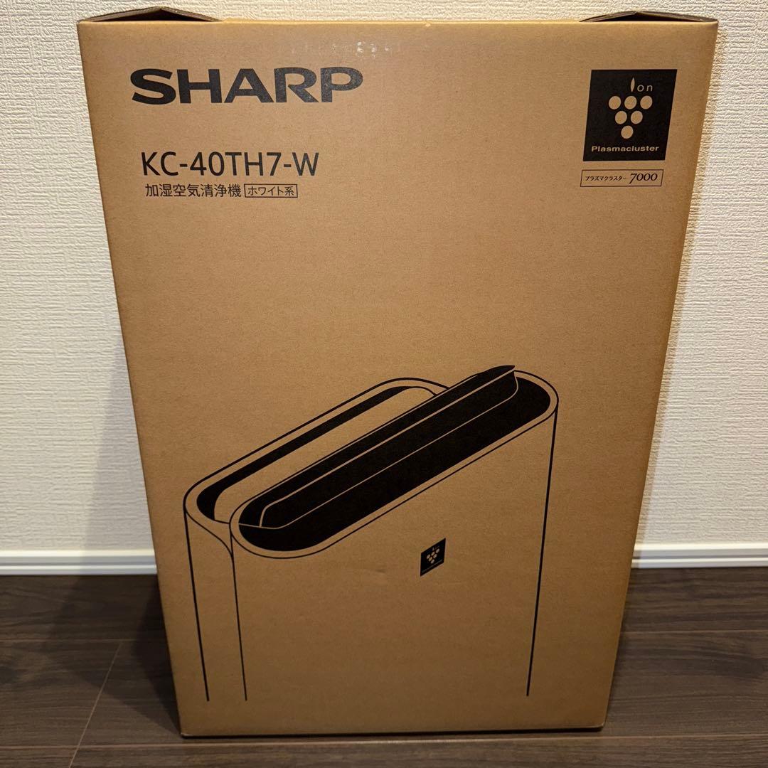 【SHARP】加湿空気清浄機 KC-40TH7-W②