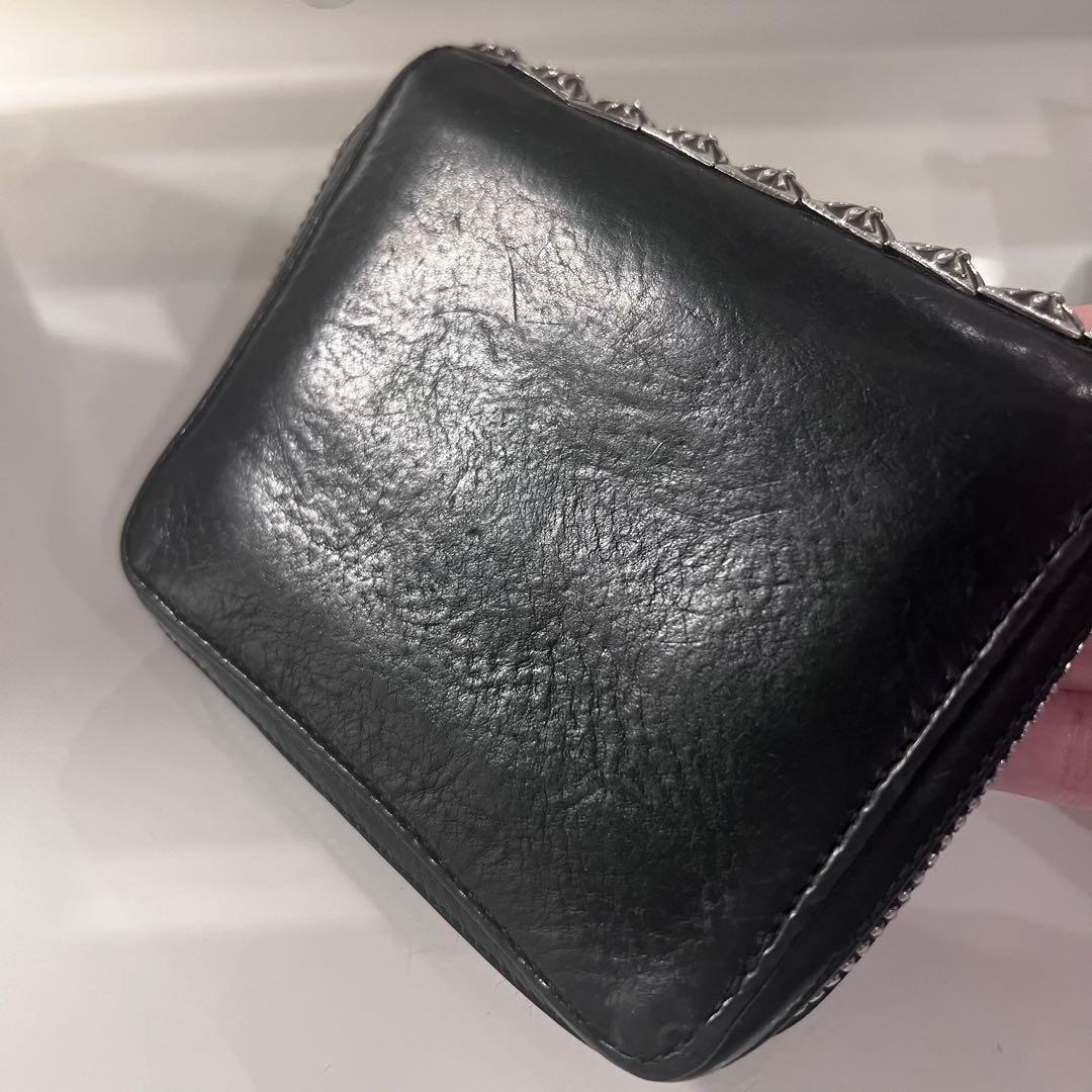 ★直営店購入正規品★クロムハーツ 3サイドジップ ピラミッド ウォレット 財布
