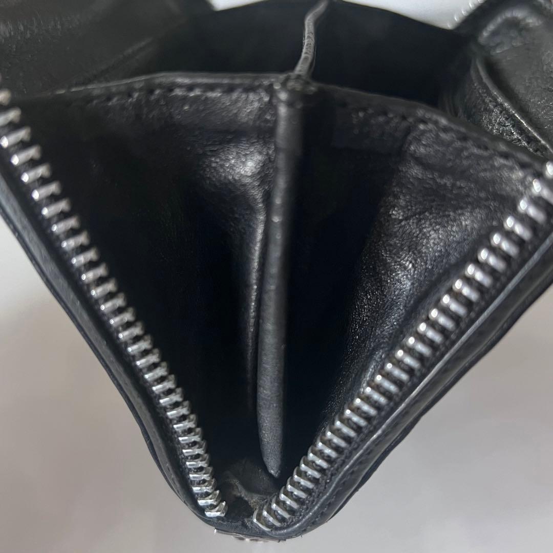 ★直営店購入正規品★クロムハーツ 3サイドジップ ピラミッド ウォレット 財布