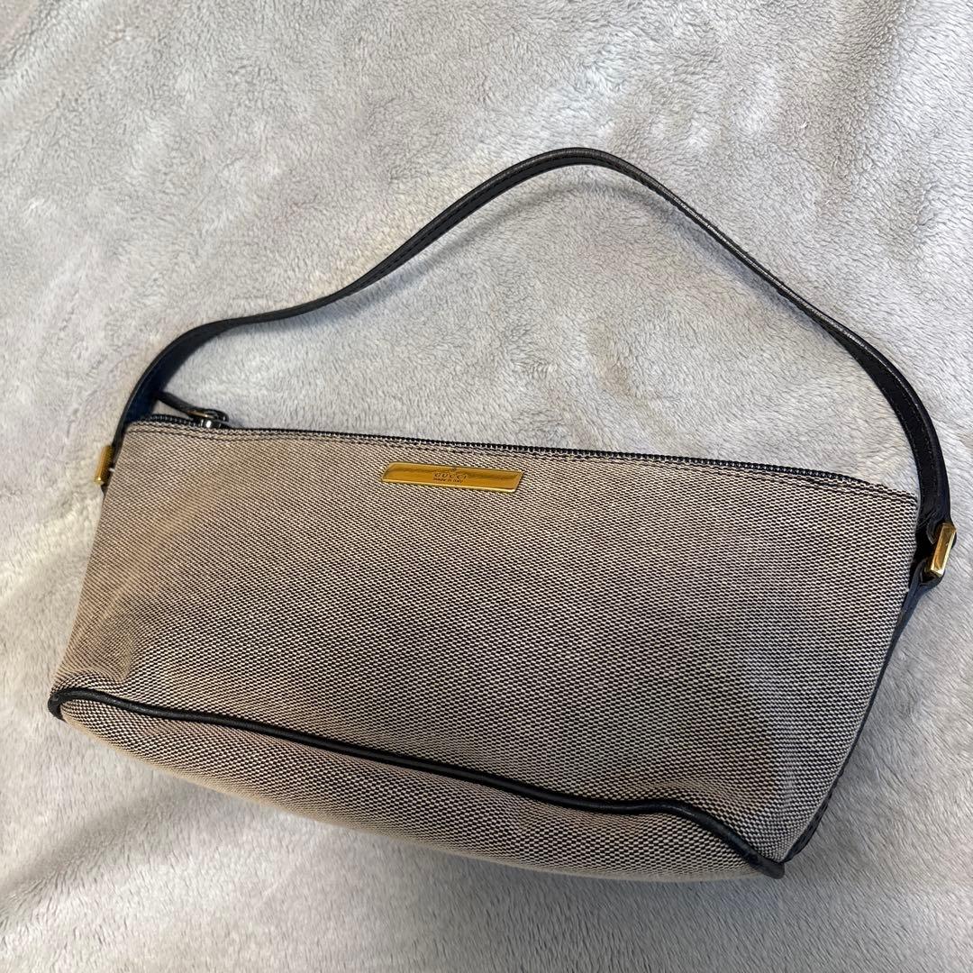 【GUCCI】グッチ　キャンバス　アクセサリーポーチ