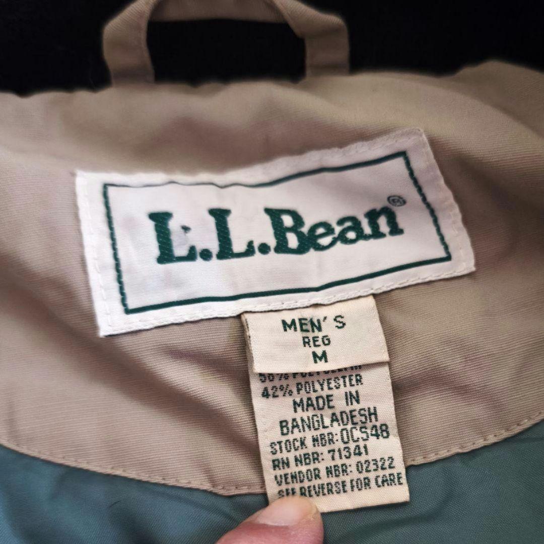 す*も様 LLBean 中綿 マウンテンパーカー M ベージュ エルエルビーン
