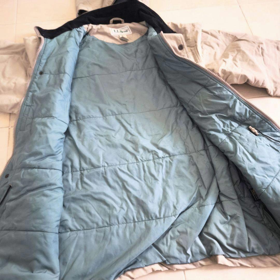 す*も様 LLBean 中綿 マウンテンパーカー M ベージュ エルエルビーン