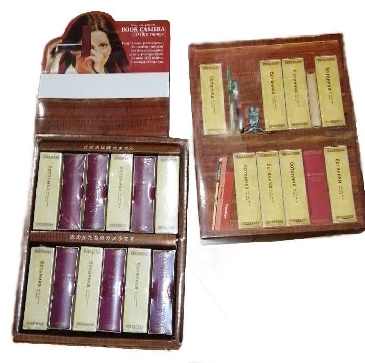 レトロデザイン　本型トイカメラ　ブックカメラ　12個セット