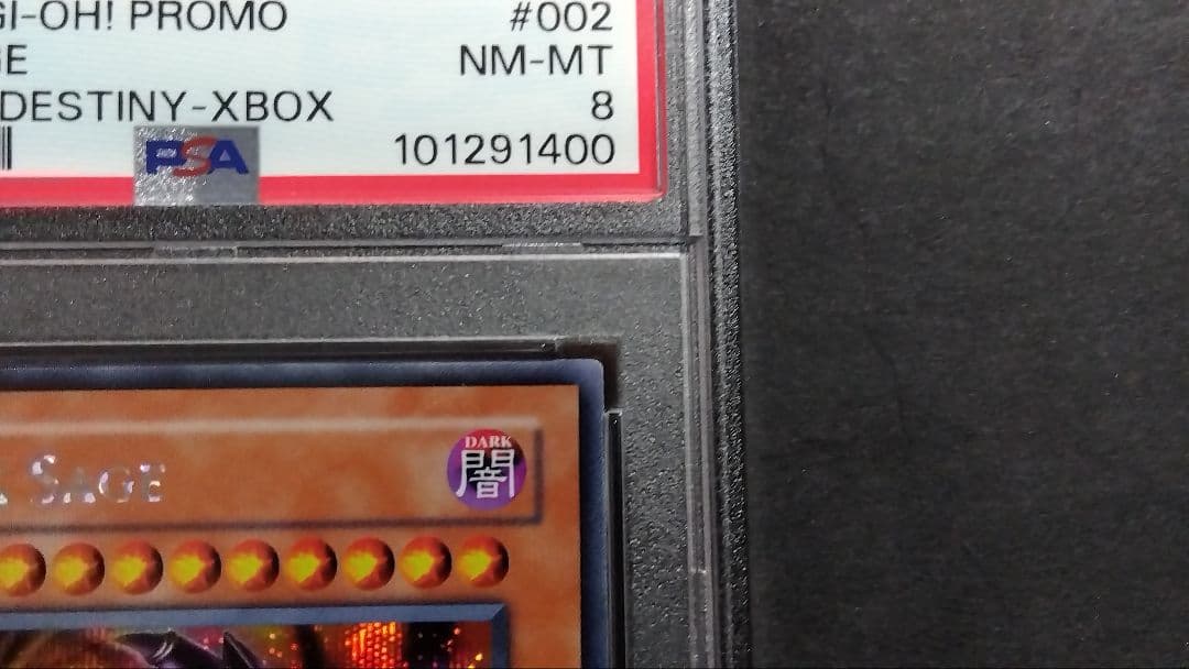 【PSA8】「黒衣の大賢者」DOD シークレット 英語版 DARKSAGE