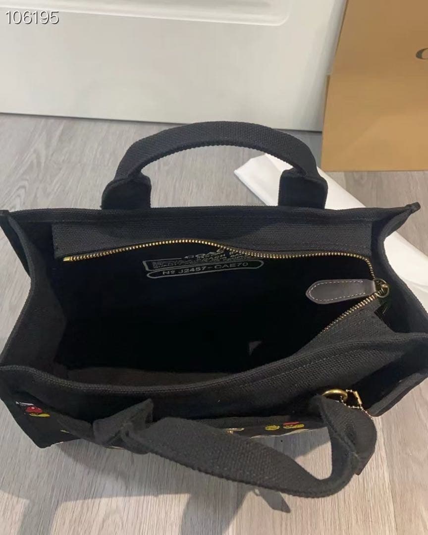 コーチCOACH ミッキーマウス柄 マザーズバッグ新品