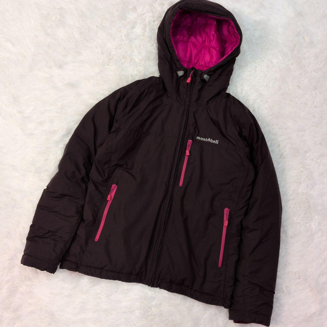 美品✨montbell コロラド パーカー フーデット リバーシブル ダウン